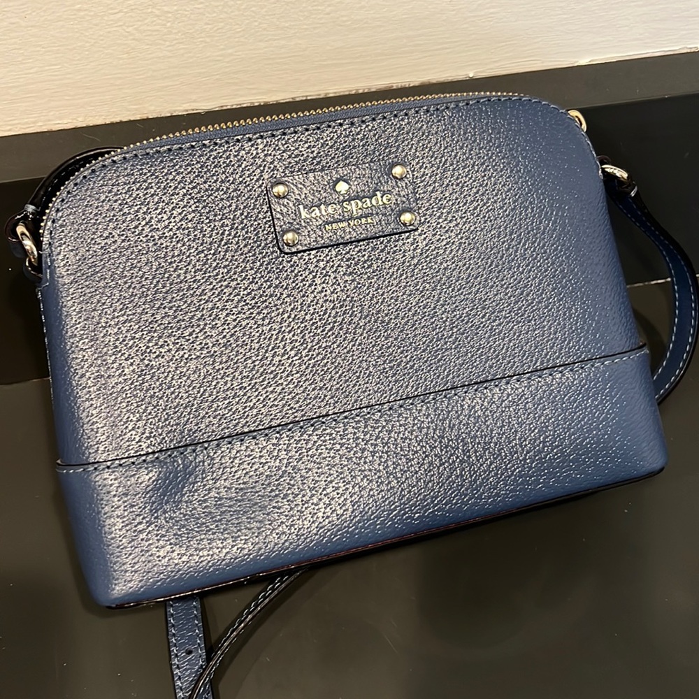 Blue Kate Spade Crossbody Purse - Never Been Worn